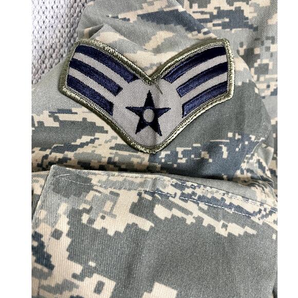 U.S. Air Force Utility Coat Womens 6 X-Short Digital Camo Patches Personalized - Picture 11 of 14